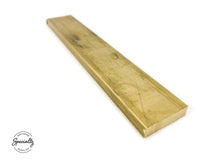 Load image into Gallery viewer, 1/4" x 1" x 6" C360 Brass Flat Bar