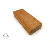 Load image into Gallery viewer, 1" x 2" x 5" Sapele Knife Handle Block
