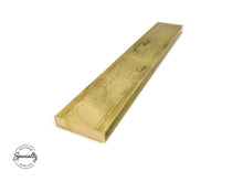 Load image into Gallery viewer, 1/4&quot; x 1&quot; x 6&quot; C360 Brass Flat Bar
